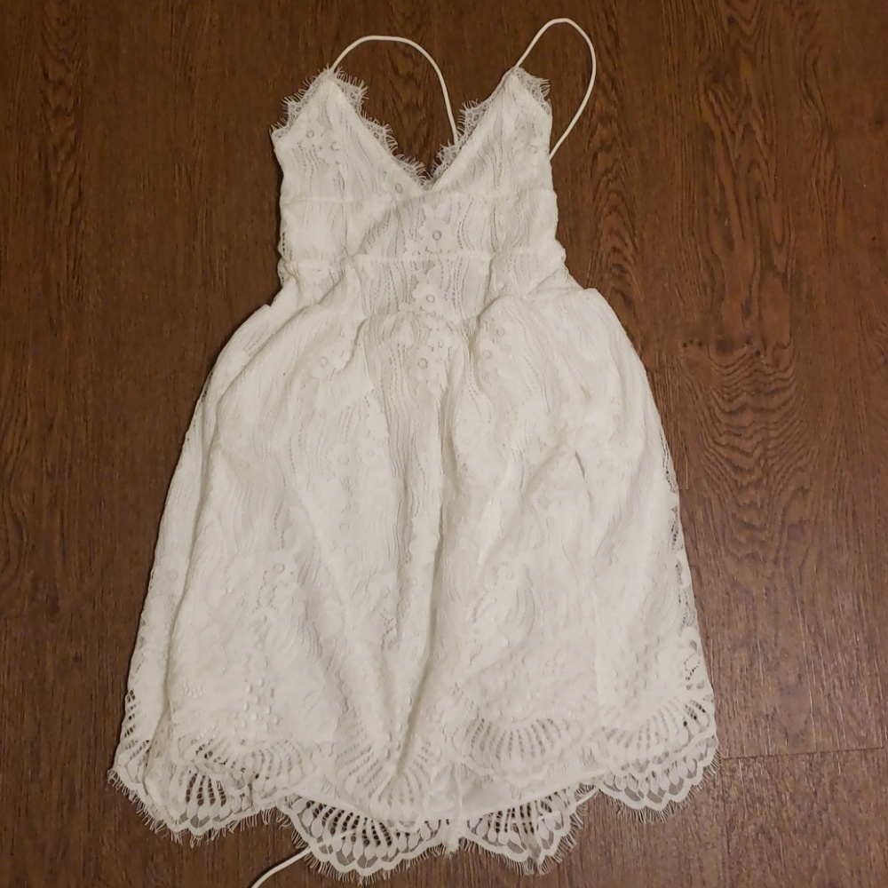 White Lace Dress